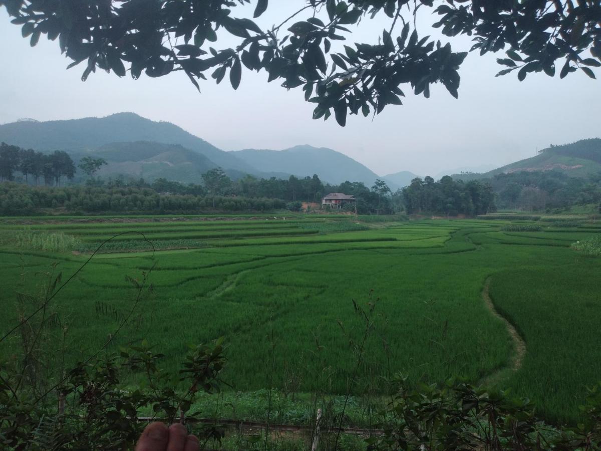 Giangtien Homestay-Vulinh Farmstay-Bungalow Yen Binh Bagian luar foto