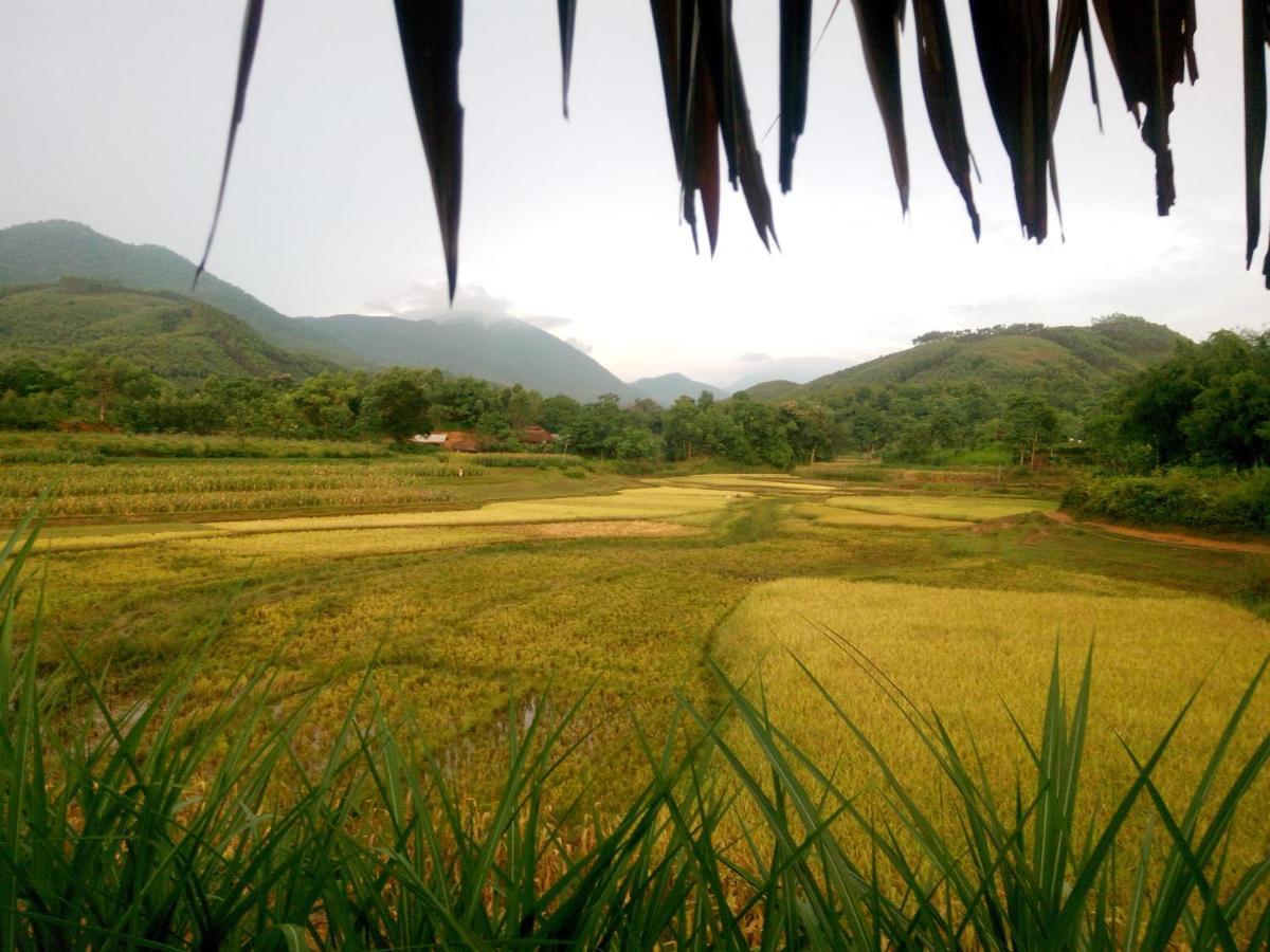 Giangtien Homestay-Vulinh Farmstay-Bungalow Yen Binh Bagian luar foto