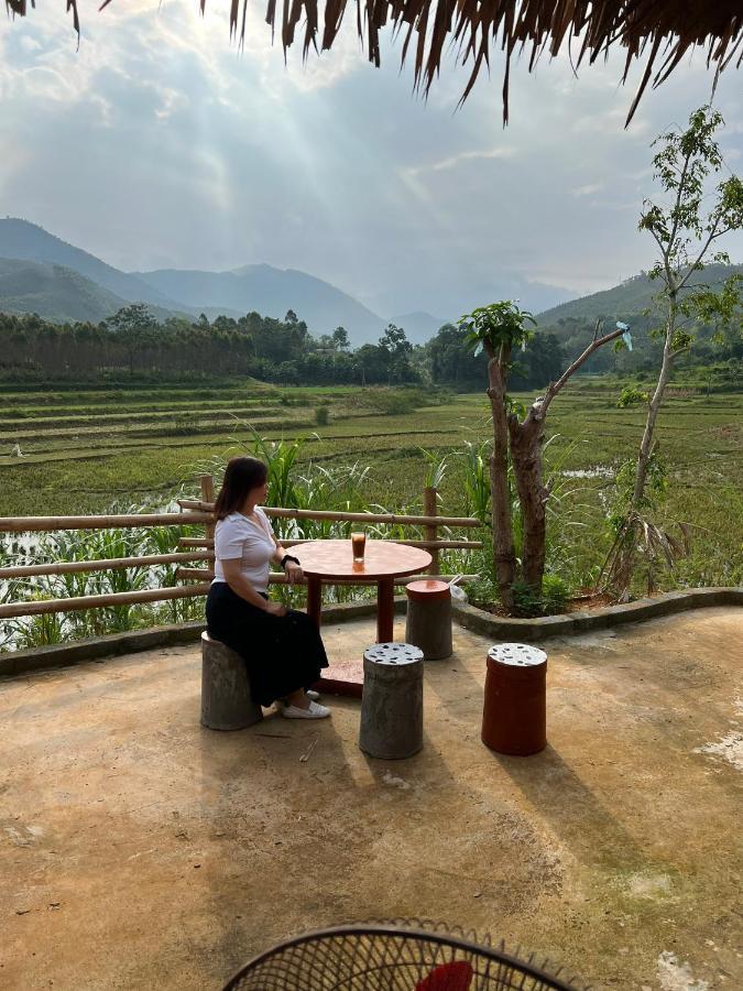 Giangtien Homestay-Vulinh Farmstay-Bungalow Yen Binh Bagian luar foto