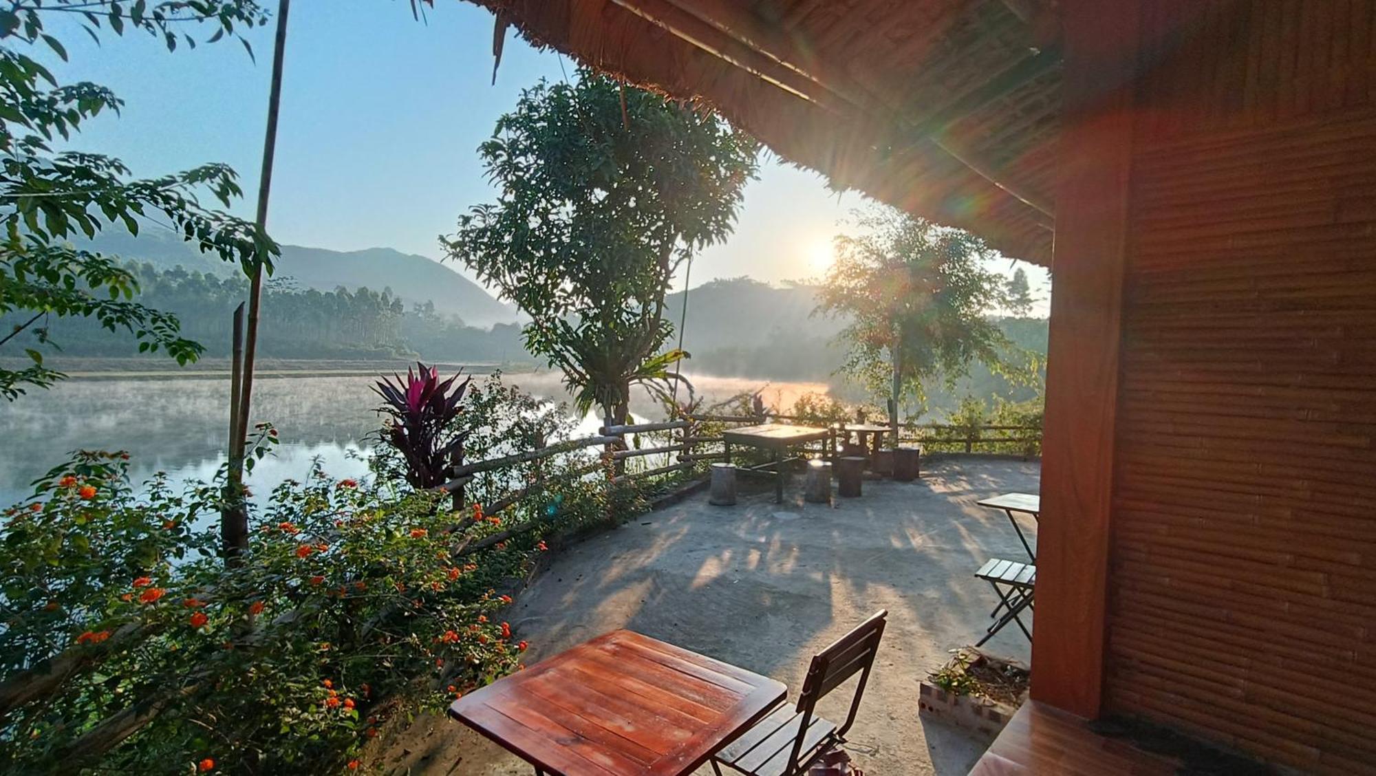 Giangtien Homestay-Vulinh Farmstay-Bungalow Yen Binh Bagian luar foto