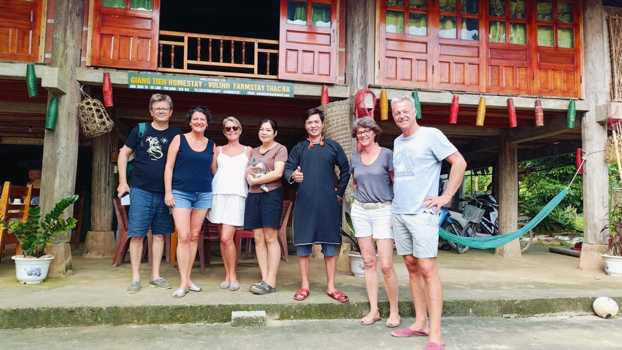 Giangtien Homestay-Vulinh Farmstay-Bungalow Yen Binh Bagian luar foto
