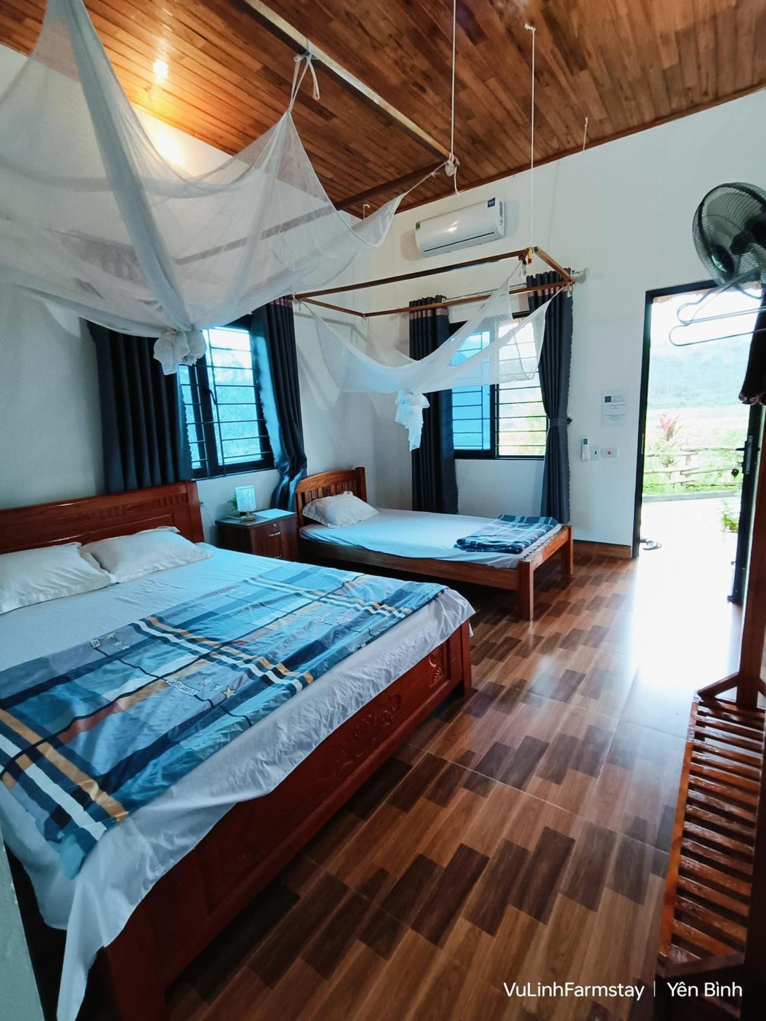 Giangtien Homestay-Vulinh Farmstay-Bungalow Yen Binh Bagian luar foto