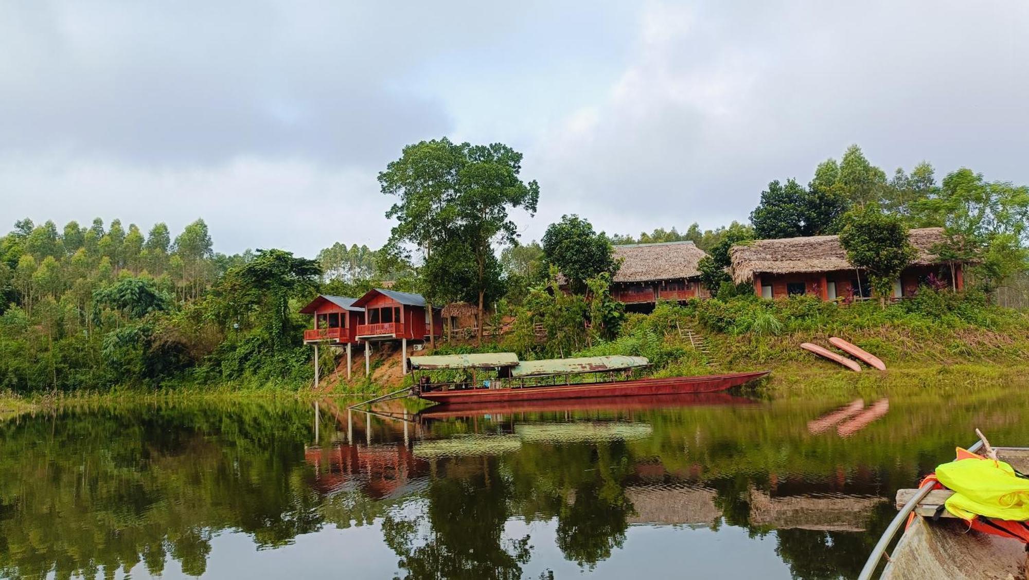 Giangtien Homestay-Vulinh Farmstay-Bungalow Yen Binh Bagian luar foto