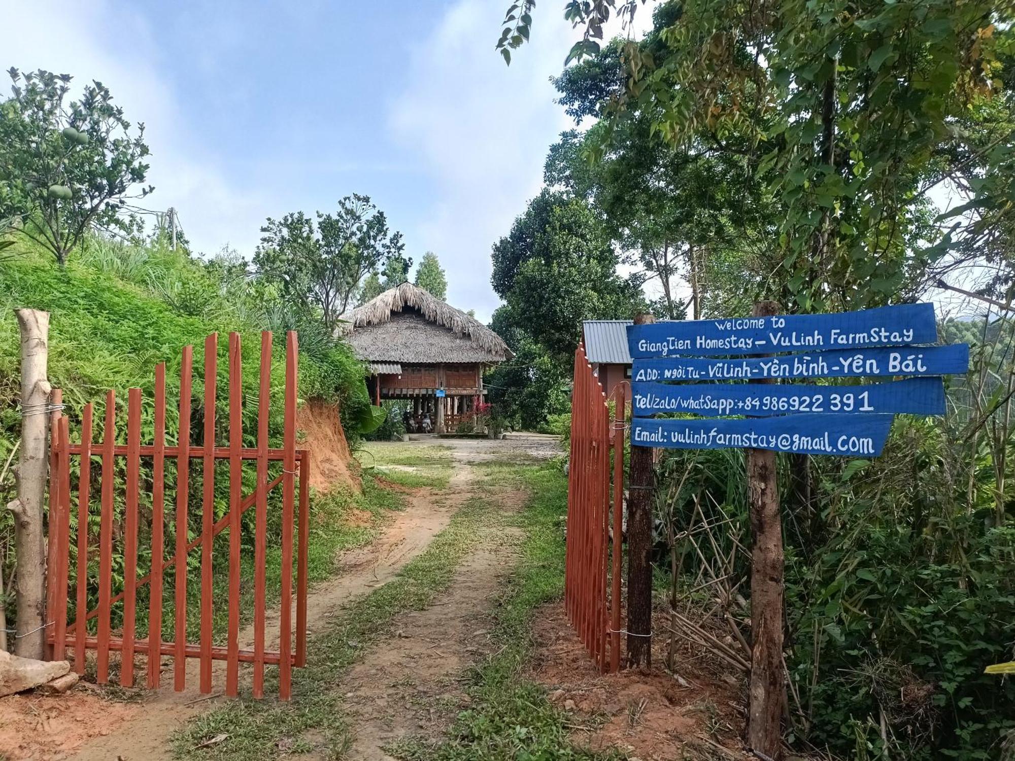 Giangtien Homestay-Vulinh Farmstay-Bungalow Yen Binh Bagian luar foto