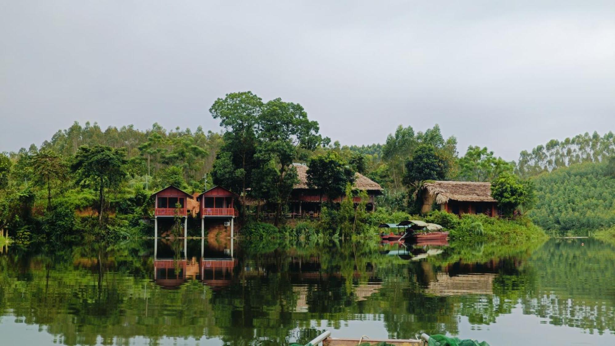 Giangtien Homestay-Vulinh Farmstay-Bungalow Yen Binh Bagian luar foto