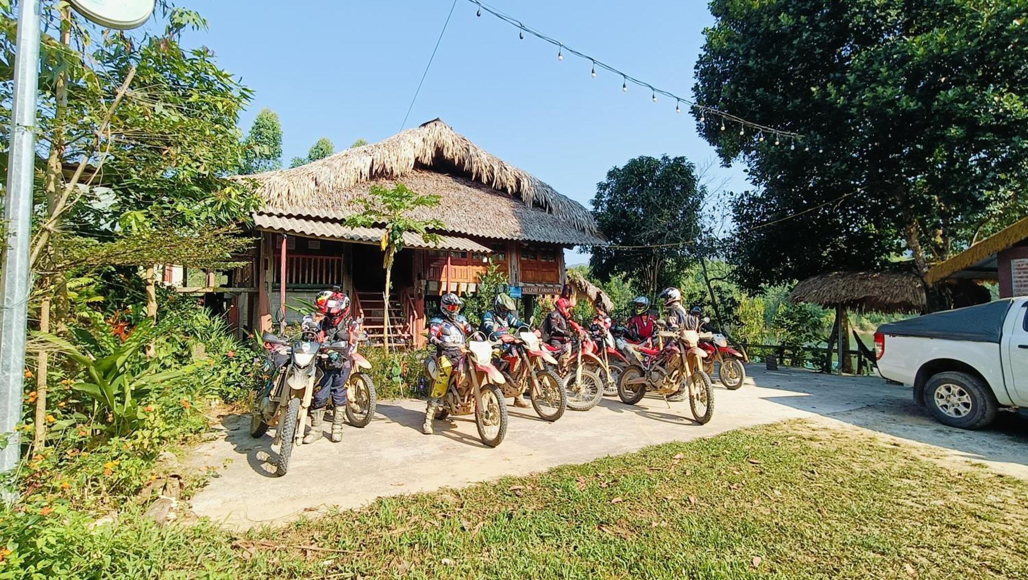 Giangtien Homestay-Vulinh Farmstay-Bungalow Yen Binh Bagian luar foto