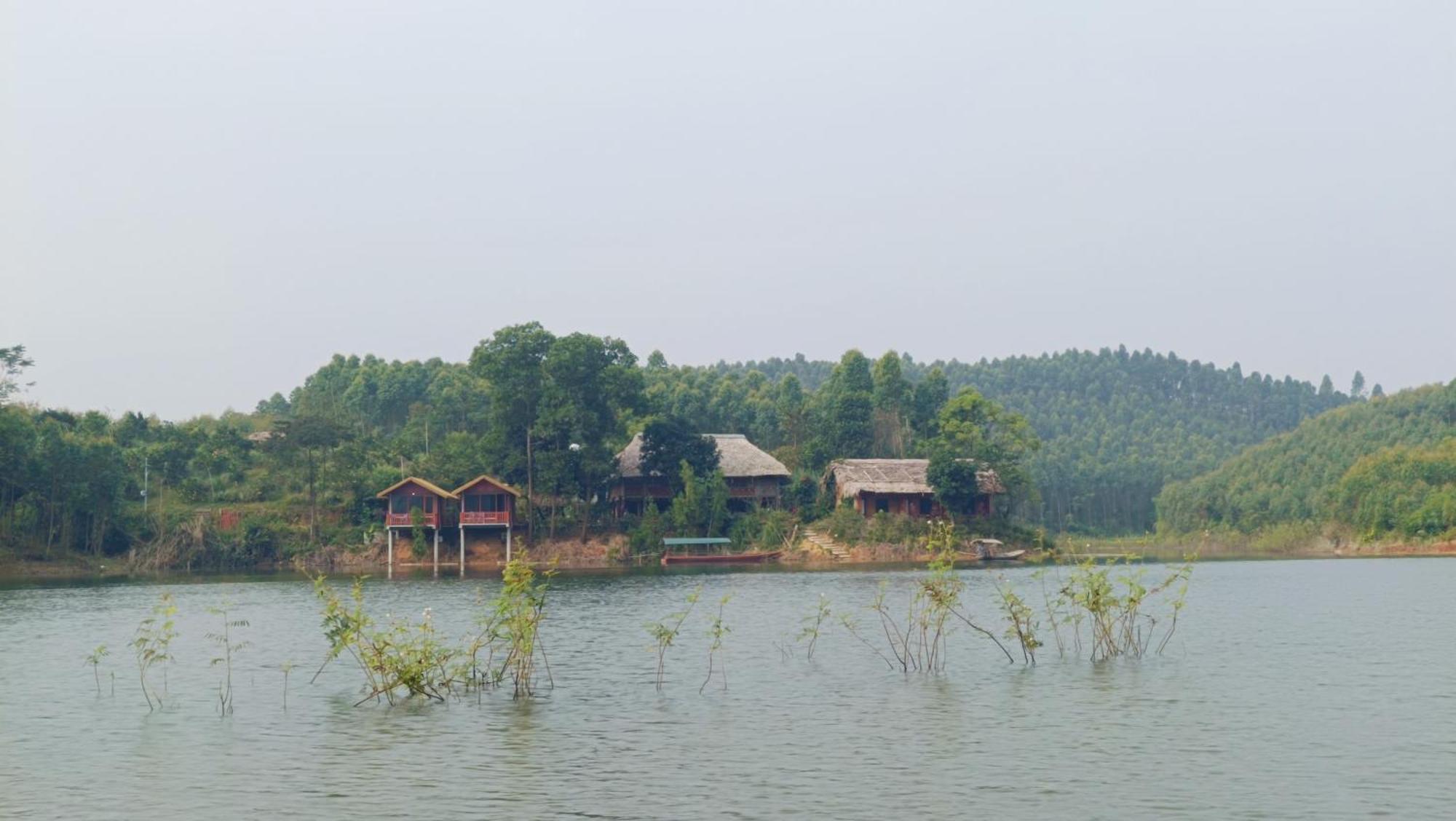 Giangtien Homestay-Vulinh Farmstay-Bungalow Yen Binh Bagian luar foto