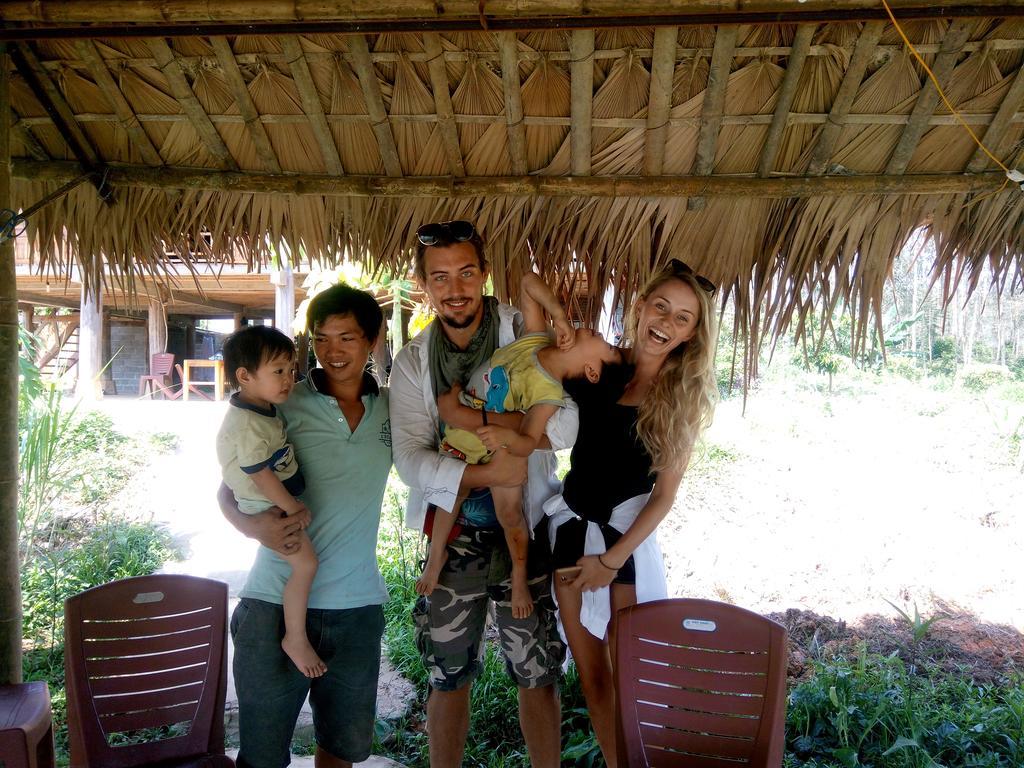 Giangtien Homestay-Vulinh Farmstay-Bungalow Yen Binh Bagian luar foto