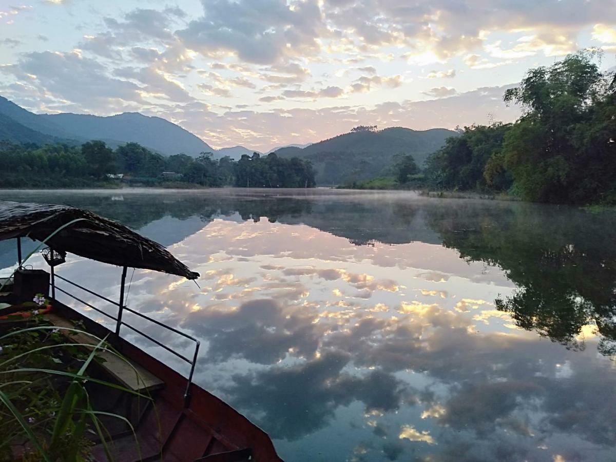 Giangtien Homestay-Vulinh Farmstay-Bungalow Yen Binh Bagian luar foto